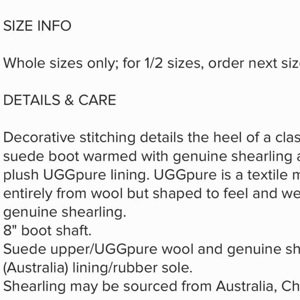 🎈VERY FEW LEFT🎈UGG NWT 6,7 ONLY left - Picture 7 of 7